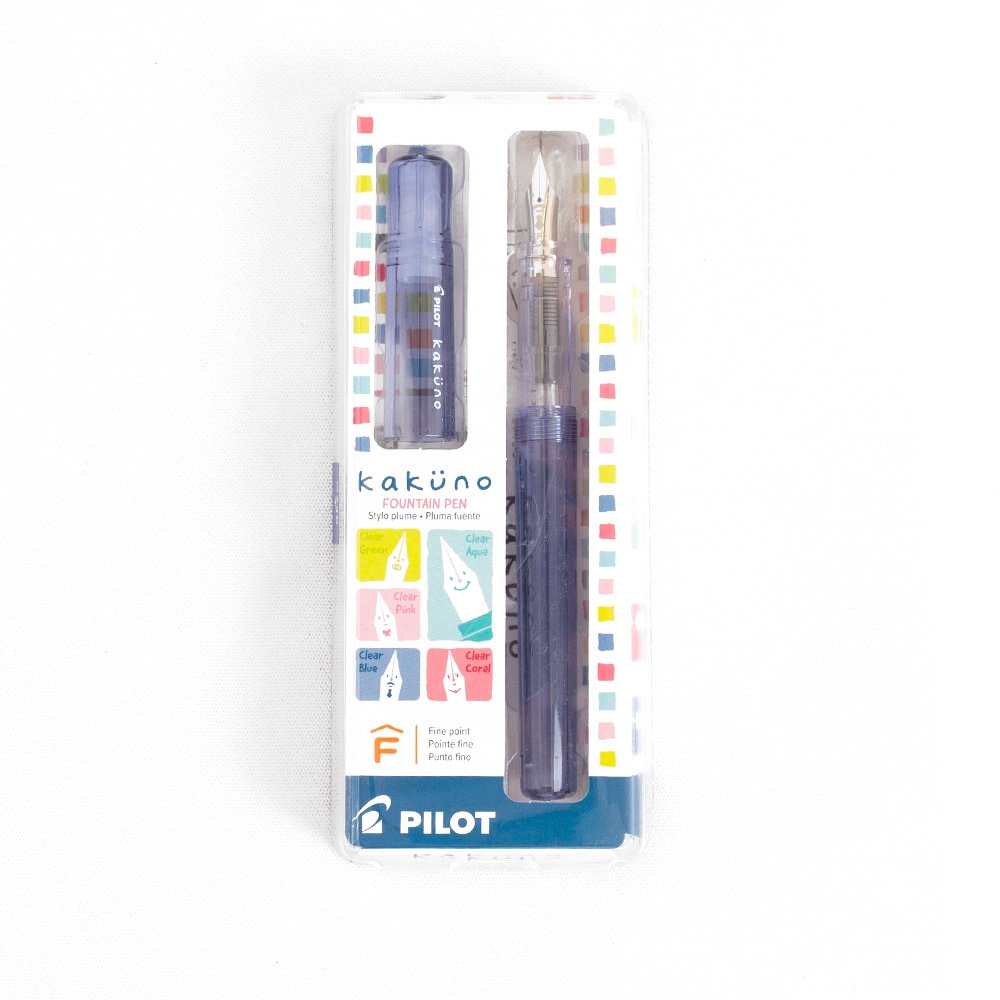 Pilot, Fountain, Art & School, Kakuno, Fine Nib, Pen, 836109, Blue